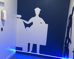 adhésif sur mur - Décor 34 - Montpellier