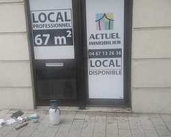 Panneaux signalétiques - Décor 34 - Montpellier