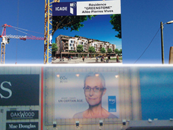 Les panneaux en grand format