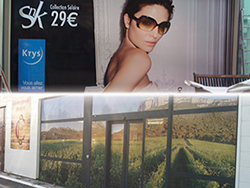 L'habillage de vitrine