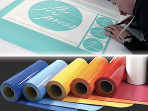 Les vinyles adh&eacute;sifs